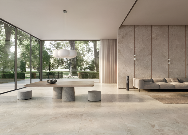 Phong khách tối giản ưu tiên 1-2 gam màu chủ đạo