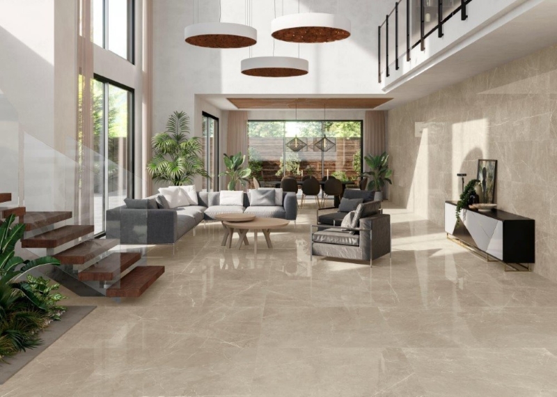 Gạch khổ lớn phù hợp xu hướng ngày càng được ưa chuộng