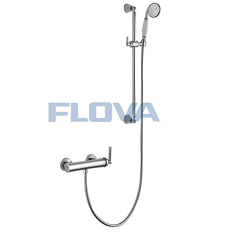 Flova FH 7609-D100-9509-568 trang bị dây sen PVC dài 1.5m, chống bám bẩn cực tốt