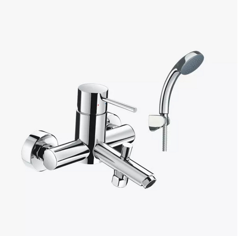 Inax BFV-8000S-5C với lớp mạ Crom/Niken sáng bóng, giúp không gian phòng tắm hẹp trở nên thoáng đãng hơn