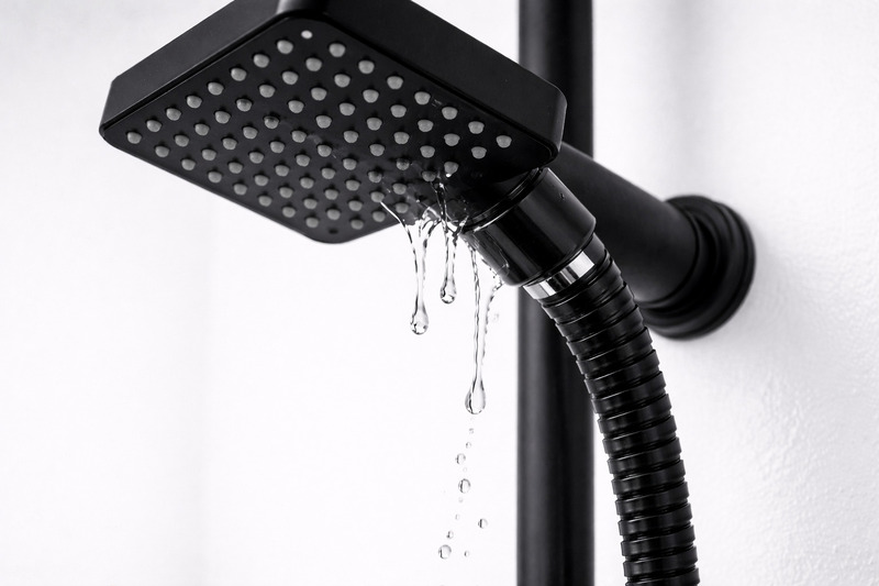 Nước rò rỉ ở khớp nối vòi sen