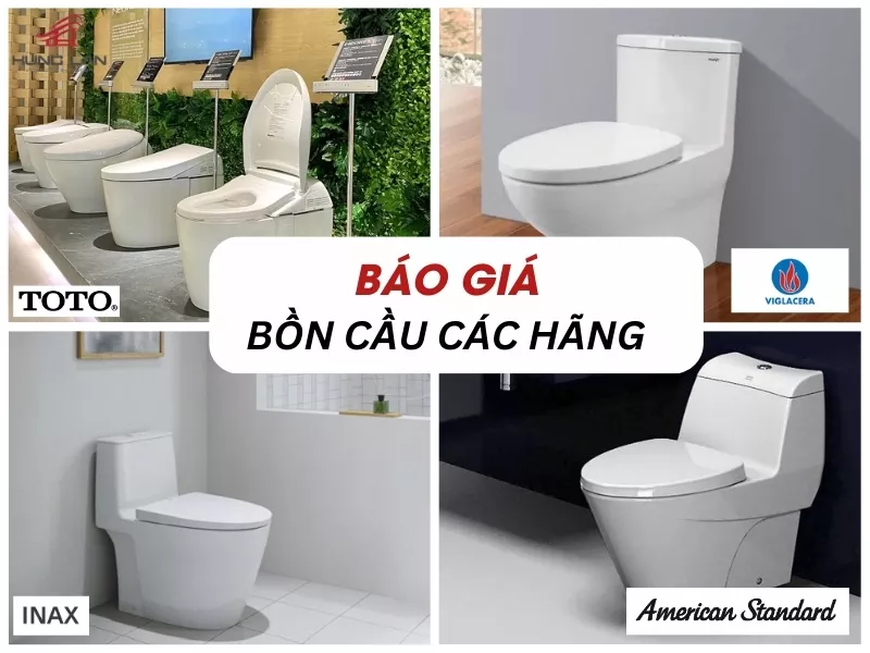 Báo Giá Bồn Cầu Các Thương Hiệu Mới Nhất 2024