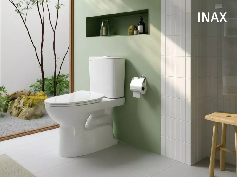 Top mẫu bồn cầu 2 khối Inax đáng mua nhất năm 2025