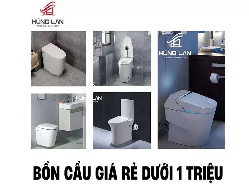 Có nên mua bồn cầu giá rẻ dưới 1 triệu đồng?