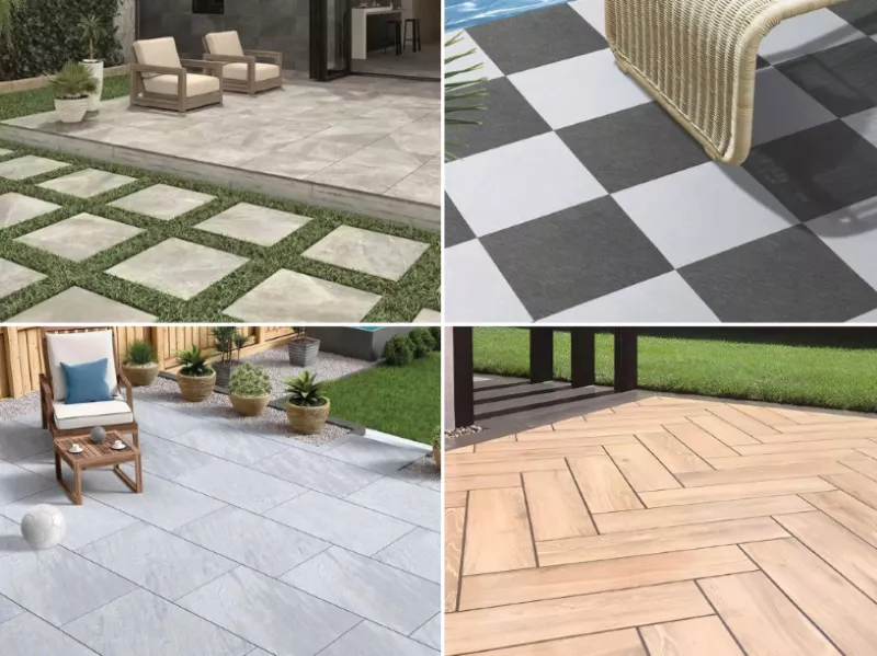 Tổng hợp các kiểu lát sân đẹp, ấn tượng, nâng tầm không gian