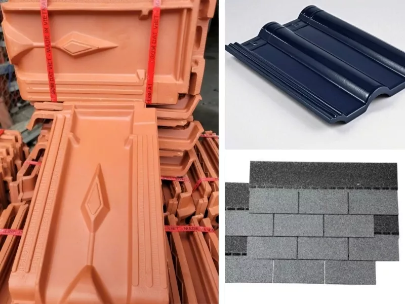 Các loại vật liệu ngói phổ biến và ưu nhược điểm từng loại