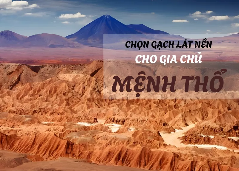 50+ mẫu gạch lát nền nhà cho người mệnh Thổ chuẩn phong thủy