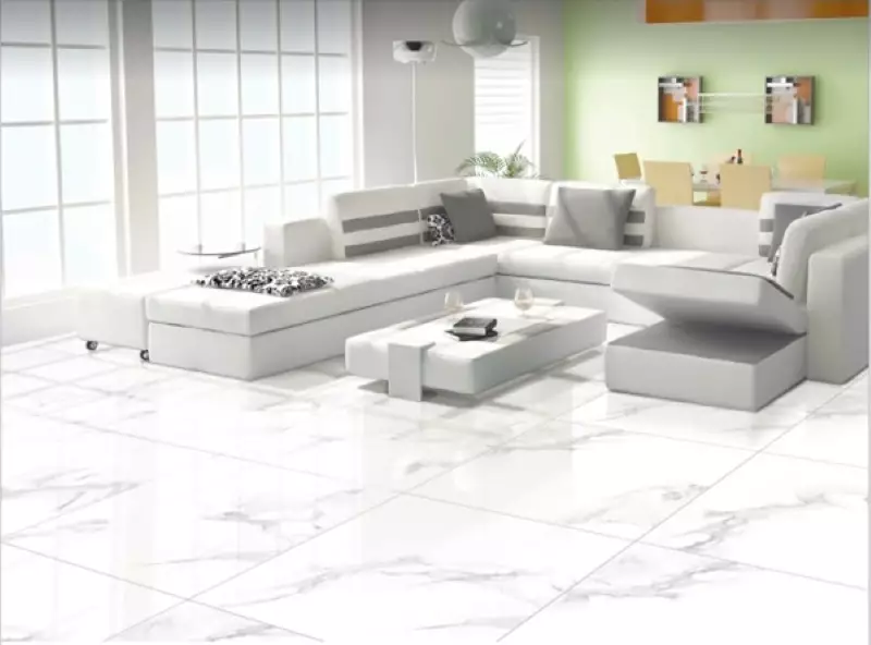 gạch lát nền phòng khách 60x60 HLA66001VA