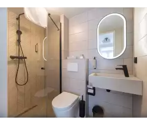 Tổng hợp các mẫu thiết kế phòng tắm 3m2 đẹp mê ly, tối ưu không gian