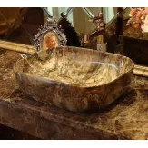 Chậu Rửa Mặt Vân Đá DOVA