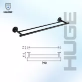 Thanh Vắt Khăn Đôi Huge