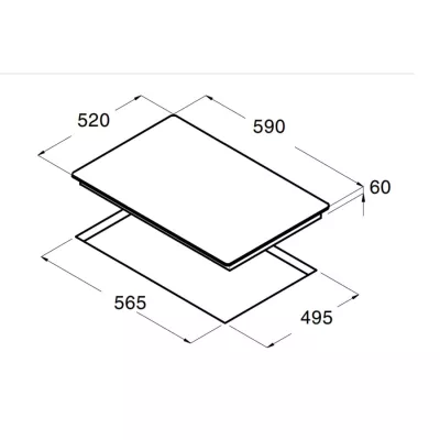Bếp từ Cata IB 6303 BK