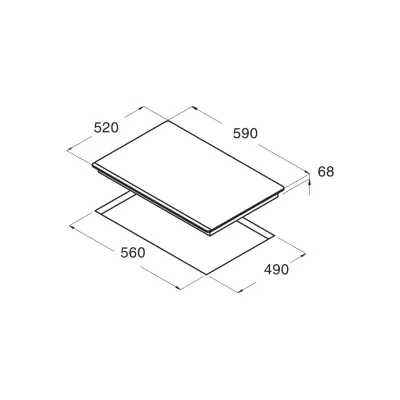 Bếp từ Cata IF 6011 BK
