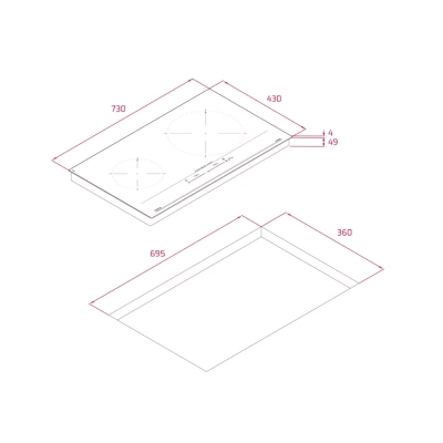 Bếp từ Teka IZC 72310 MSP BK