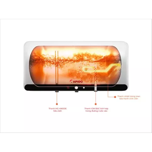 Bình Nóng Lạnh Gián Tiếp Rapido HA20L