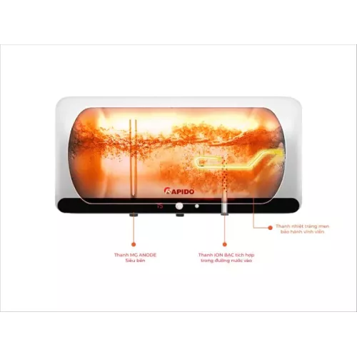 Bình Nóng Lạnh Gián Tiếp Rapido HA30L