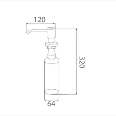 Bình xịt xà phòng Ecobath EC6025