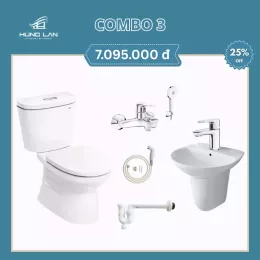 Bộ Combo Thiết Bị Vệ Sinh Inax CBHL2503