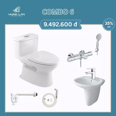 Bộ Combo Thiết Bị Vệ Sinh INAX CBHL2506