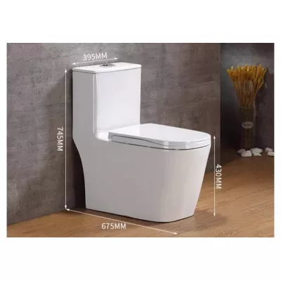 Bồn Cầu 1 Khối Dova D557