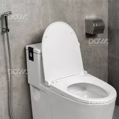 Bồn Cầu 1 Khối Dova D8360