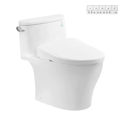 Bồn Cầu 1 Khối Washlet S7 TOTO MS887CRW23