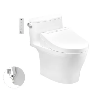 Bồn Cầu 1 Khối Washlet TOTO MS887RW14