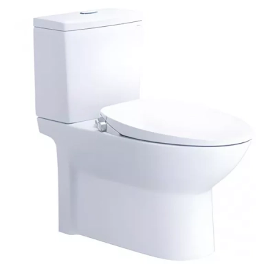 Bồn cầu 2 khối Caesar CD1340 + TAF060 nắp rửa cơ