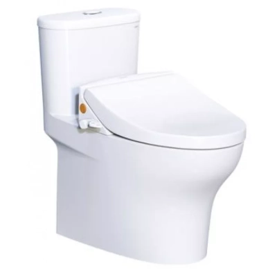 Bồn cầu 1 khối Caesar CD1394-TAF050 Nắp rửa cơ