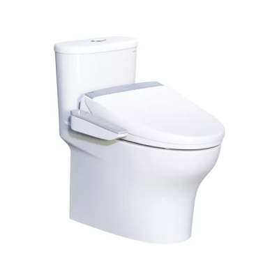 Bồn cầu 1 khối Caesar CD1394-TAF200H nắp điện tử