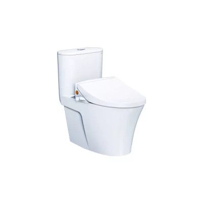 Bồn cầu 1 khối Caesar CD1395-TAF050 nắp rửa cơ