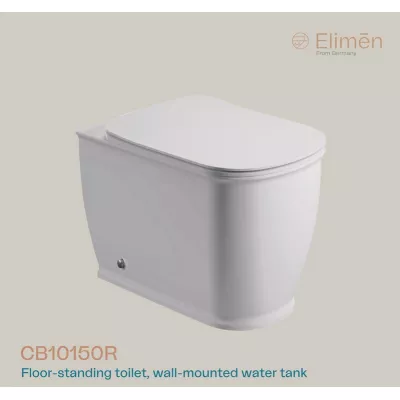 Bồn cầu đặt sàn két âm ELIMEN CB10150R