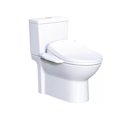 Bồn cầu kết hợp nắp điện tử Caesar CD1340 + TAF400H