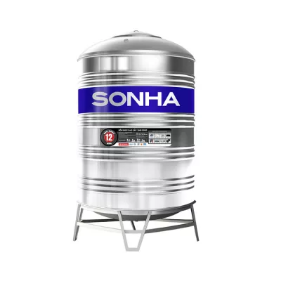 Bồn Nước Inox Sơn Hà Đứng 1000L (Φ960)