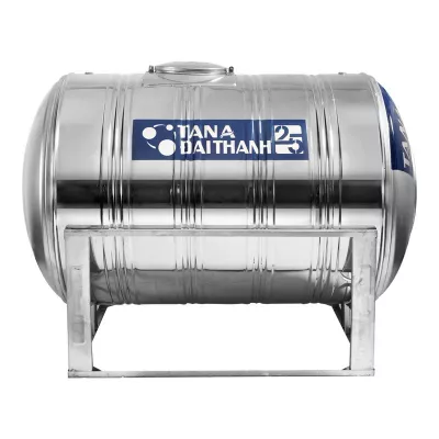Bồn Nước Inox Tân Á Đại Thành 25 Ngang 2000L (Ø1140)