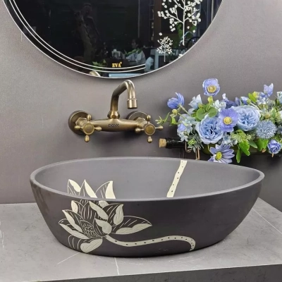 Chậu Lavabo Nghệ Thuật Dova NT06