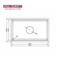 Chậu rửa bát Paul Schmitt PAM7043-UDE