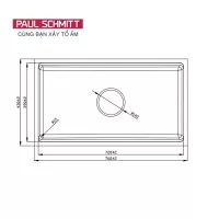 Chậu rửa bát Paul Schmitt PAM7643-UDE