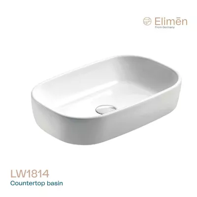 Chậu rửa lavabo dương bàn Elimen LW1814