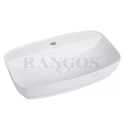 Chậu Rửa Mặt Bán Âm Bán Rangos RG-80001