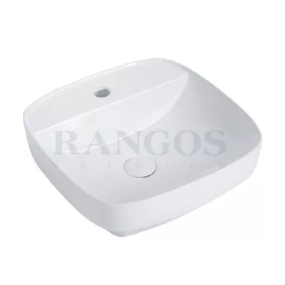 Chậu Rửa Mặt Bán Âm Bán Rangos RG-80001B