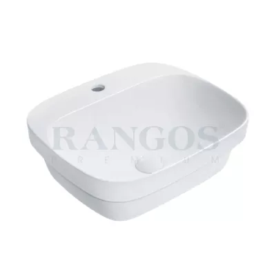 Chậu Rửa Mặt Bán Âm Bán Rangos RG-80006