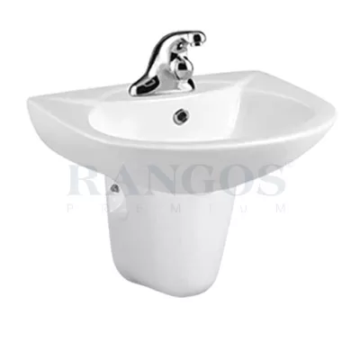 Chậu Rửa Mặt Chân Lửng Rangos RG-6006-3