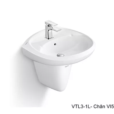 Chậu rửa mặt treo tường Viglacera ccVTL3.VI5