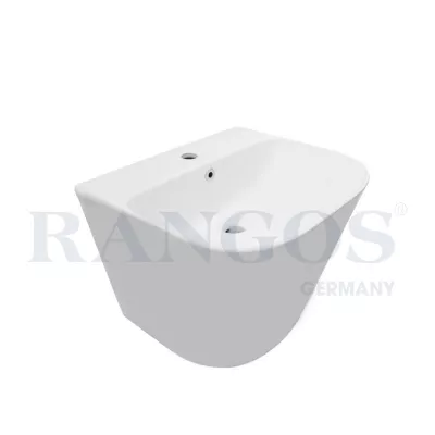 Chậu Rửa Mặt Liền Chân Rangos RG-6110