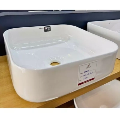 Chậu lavabo dương bàn vuông Krasic K-2196