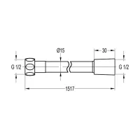 Dây cấp nước PVC Flova FH 8837