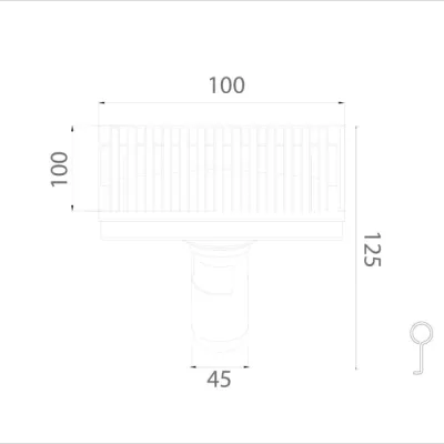 Ga thoát sàn Ecobath EC1069