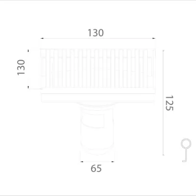 Ga thoát sàn Ecobath EC1070N