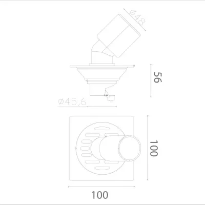 Ga thoát sàn Ecobath EC1077